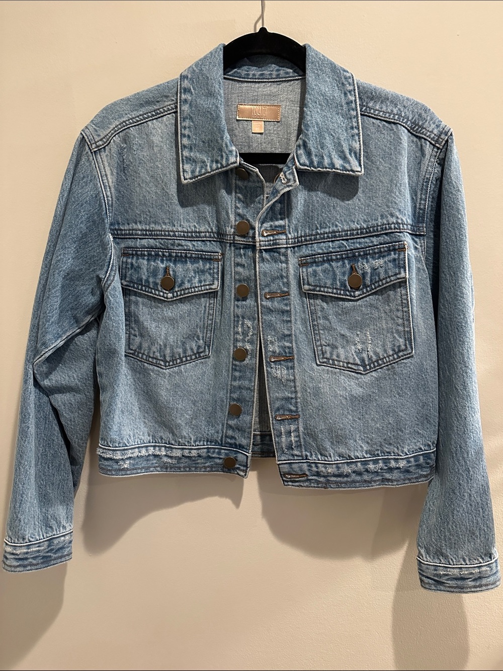 Kut from the Kloth Light Blue Denim Jacket